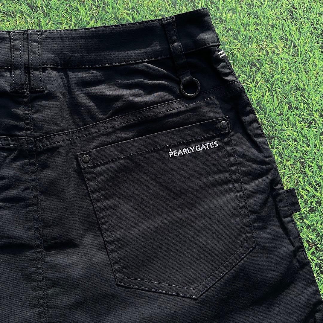 591 2点セット パーリーゲイツ 半袖ポロシャツスカート パームツリー 0