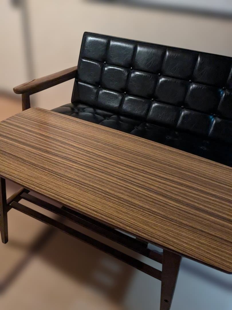 カリモク60 リビングテーブルS ダークブラウン ローテーブル