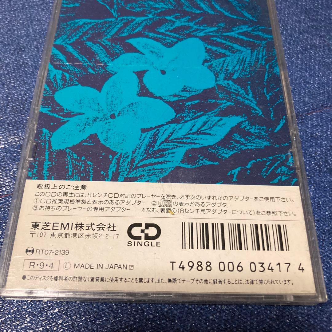 BISCAYNE BLUE」（ビスケインブルー）高中正義　8センチ8cmシングル