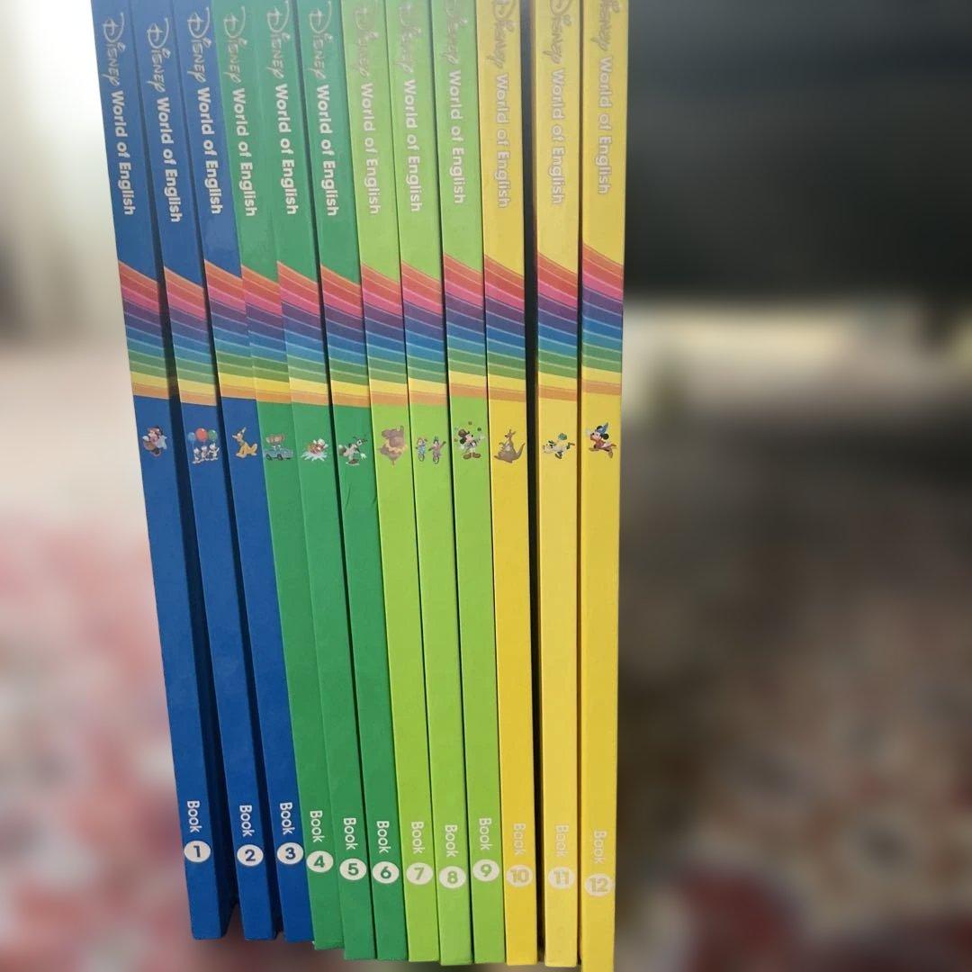 【最新版】DWE 絵本 12冊セット ディズニー英語システム メインプログラム