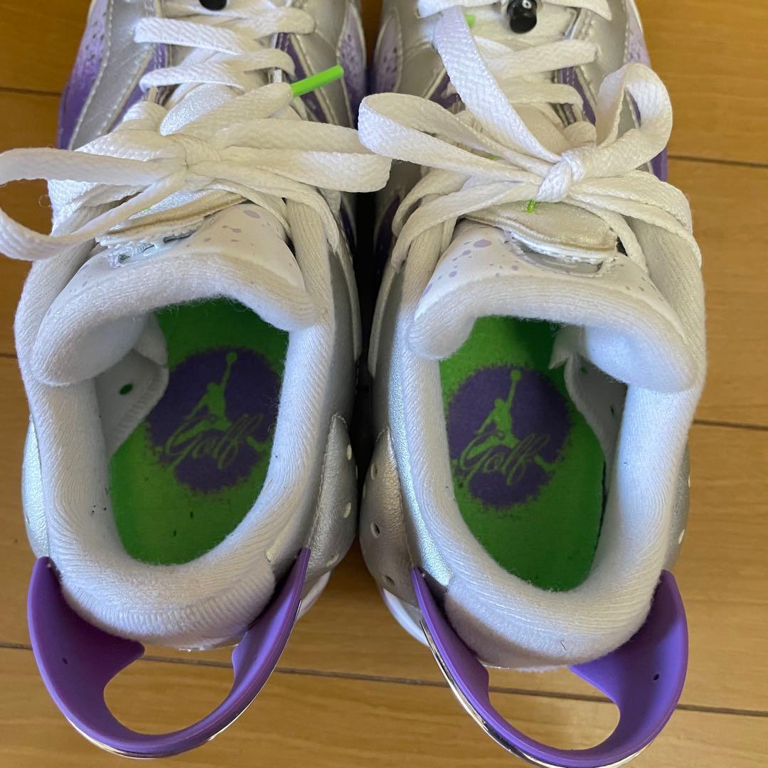 超美品 ナイキ エアジョーダン6 ローゴルフ U.S. オープン ゴルフシューズ