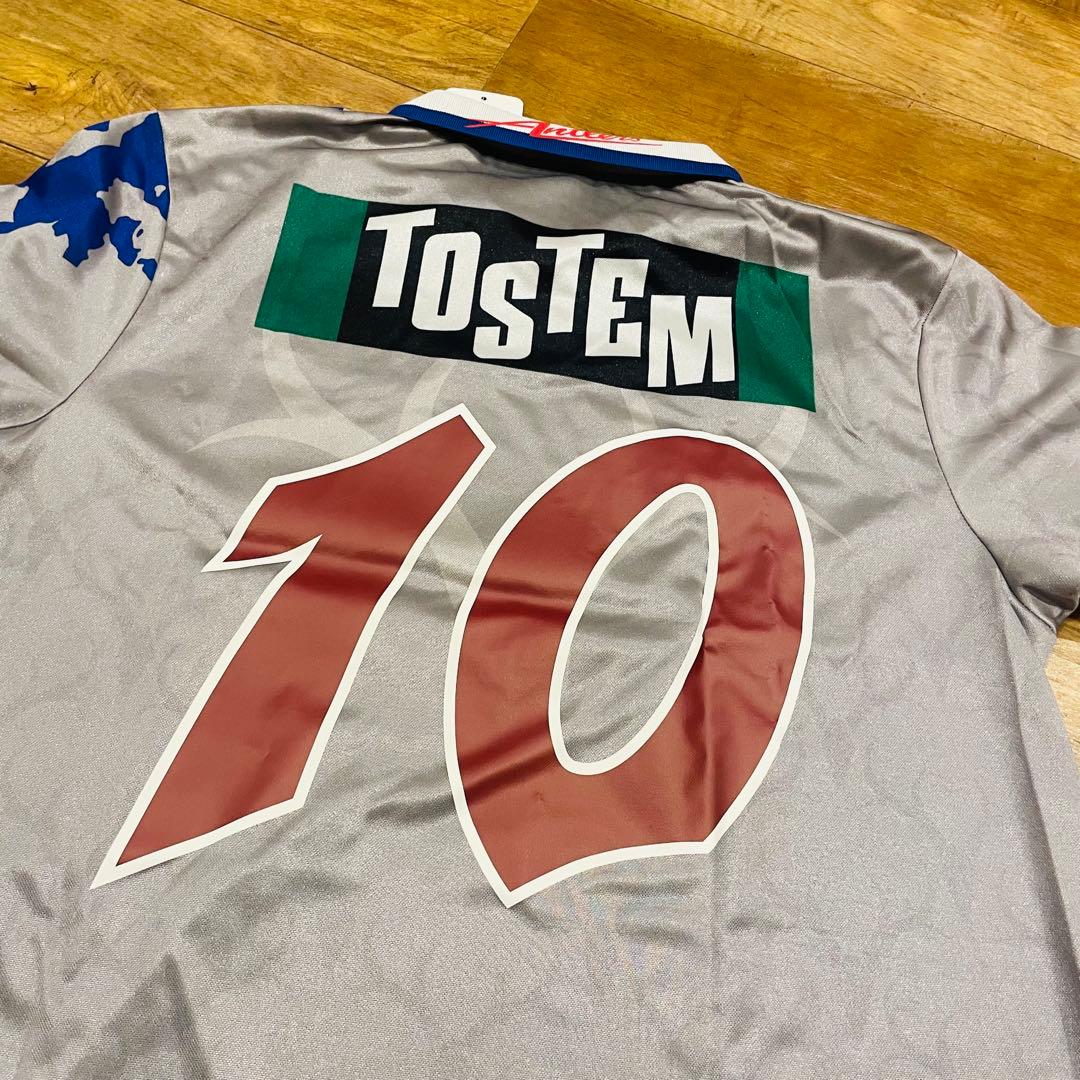 jun18（超希少）鹿島アントラーズ 95/96 XL アウェイユニホーム