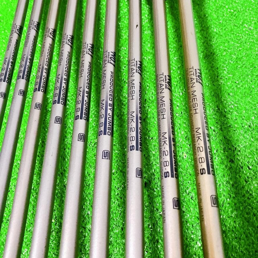 WORLD ONE Oja MO-2001 アイアン9本セット ジャンボ尾崎