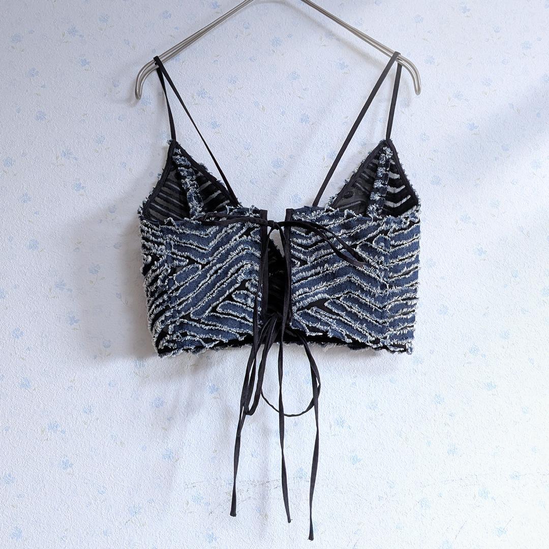 良品 Ameri TAYLOR OPAL DENIM BUSTIER