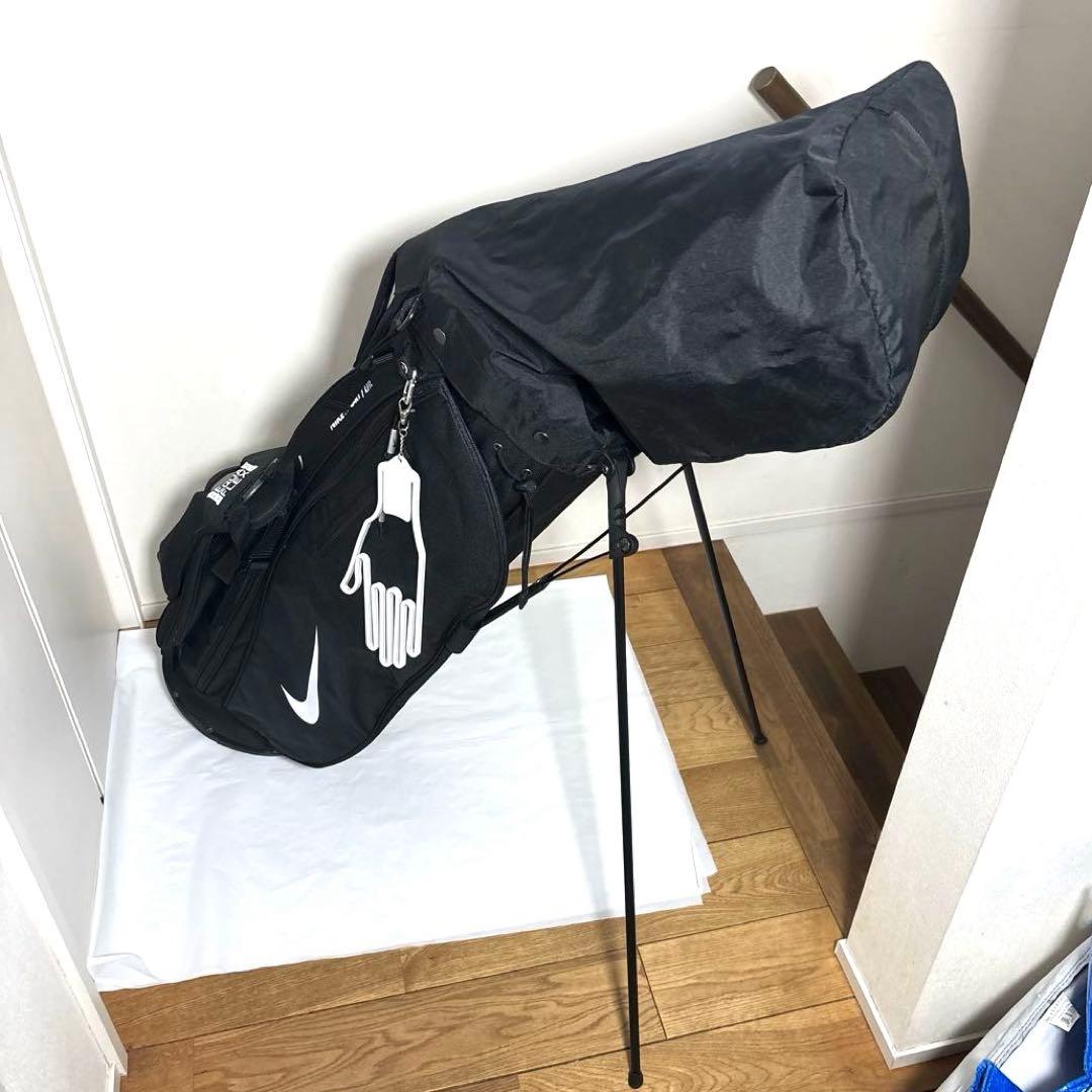 廃盤品　NIKE GOLF スポーツライト スタンド式 ゴルフバッグ　黒