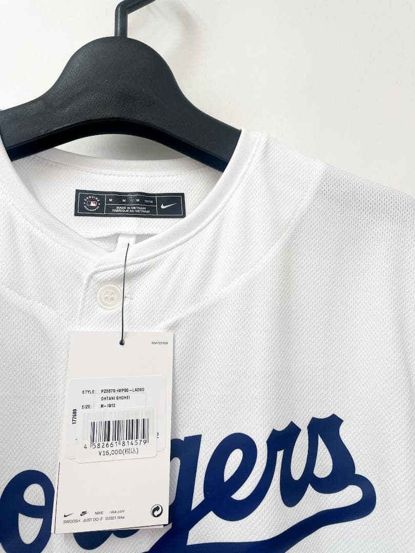 新品 DODGERS 公式ユニフォーム 17 大谷翔平 M サイズ NIKE