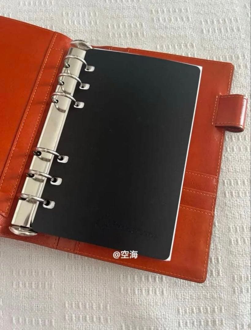 【匿名発送】　コンパクト　フランクリン・プランナー 　革　　バインダー