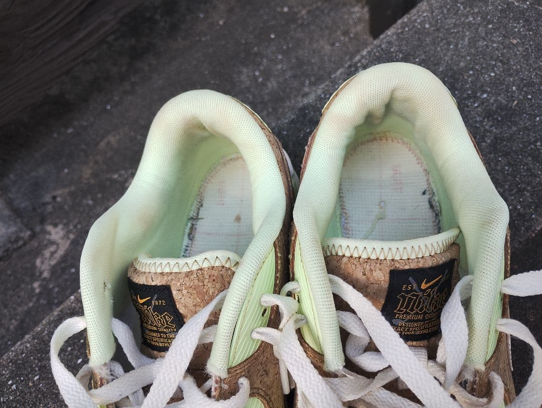 Nike Air Max コルクシューズ ベージュ/ミント