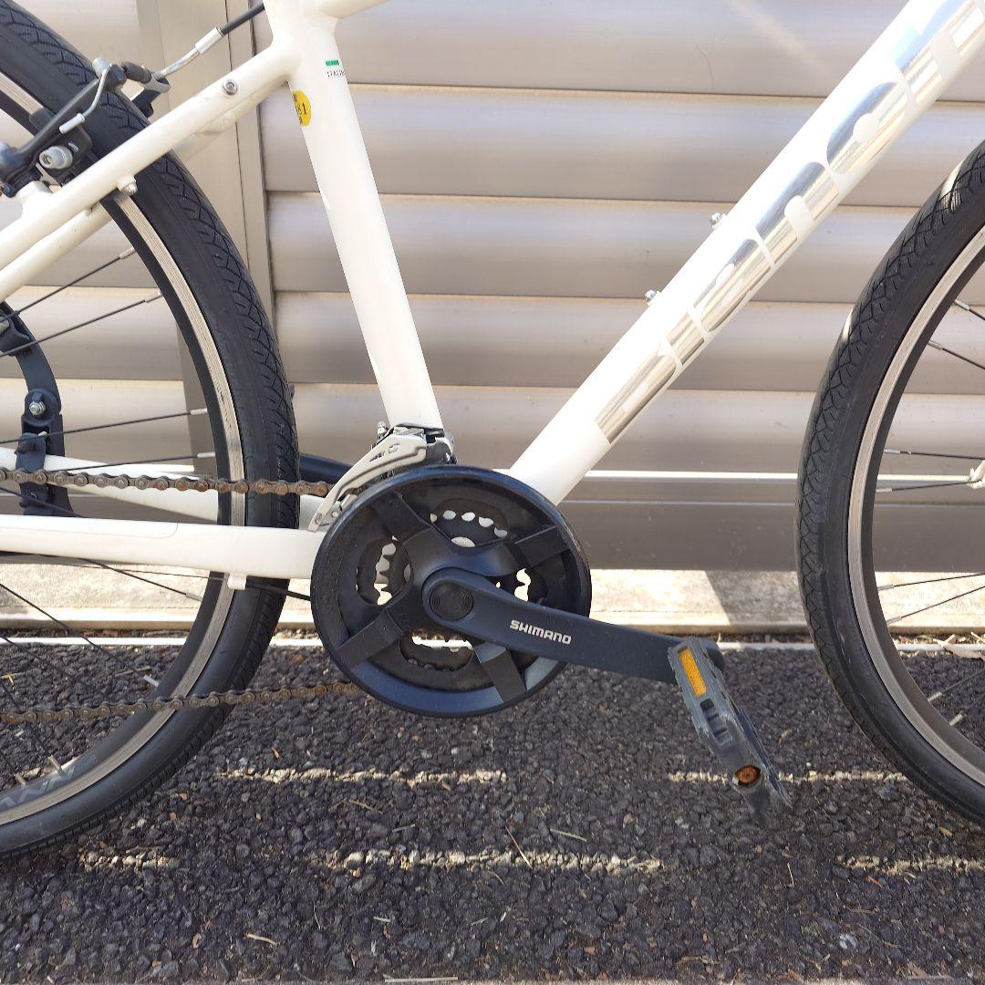 【手渡し　東京都】ビアンキ　C-SPORT クロスバイク　ホワイト　43サイズ