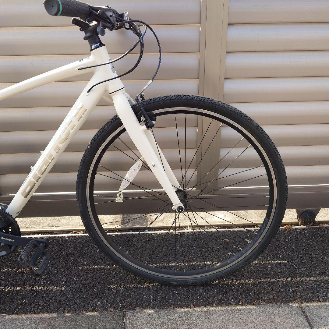 【手渡し　東京都】ビアンキ　C-SPORT クロスバイク　ホワイト　43サイズ