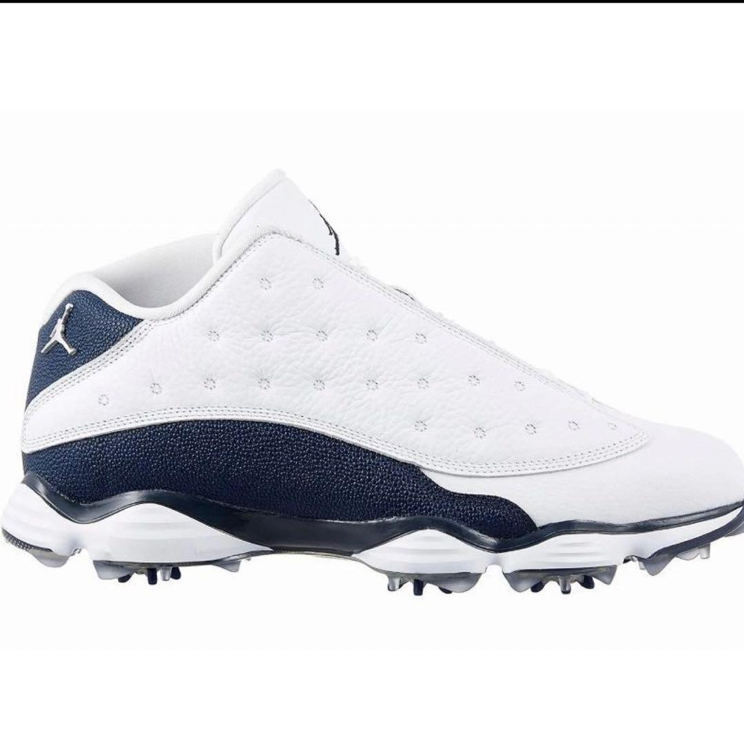 シューズ(男性用) Nike Jordan 13Retro Golf White NavyBlue