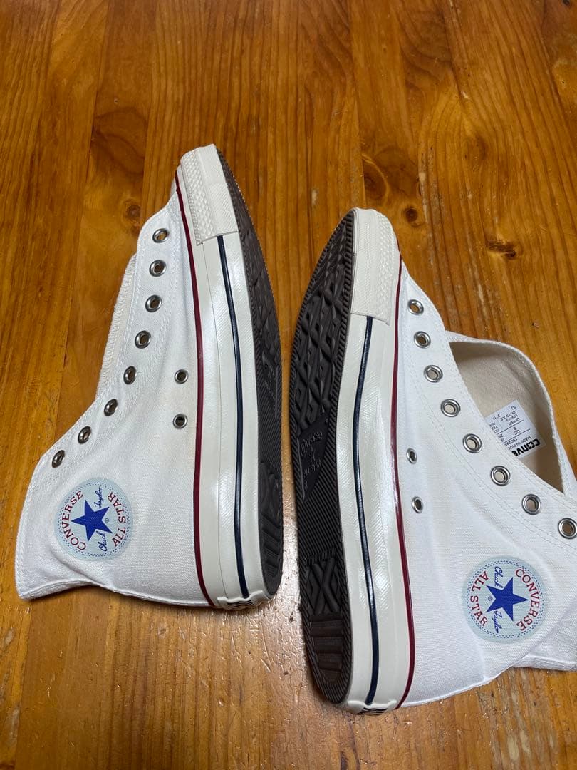 コンバースUSオリジネーターハイカット26.5cm白超美品