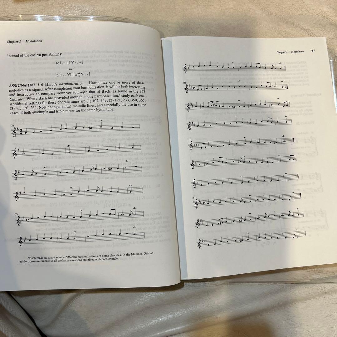 アート・デザイン・音楽 Robert W. Ottman Advanced Harmony: (5th