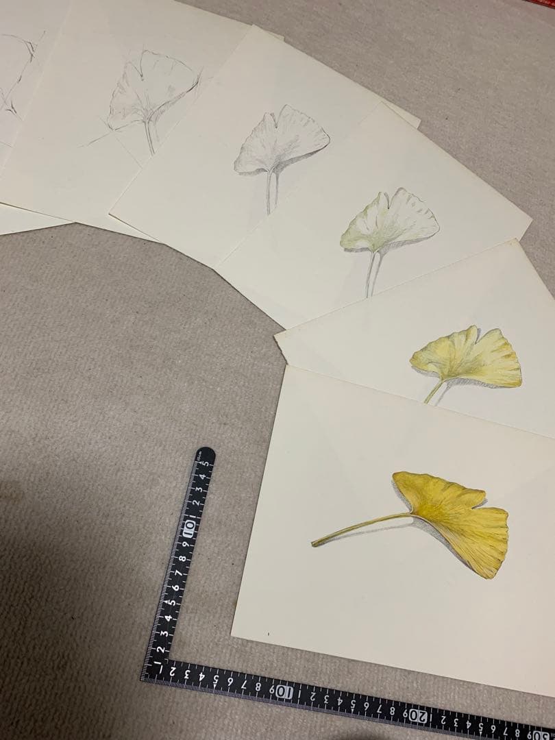 水彩画作成プロセス（原画）ファイル