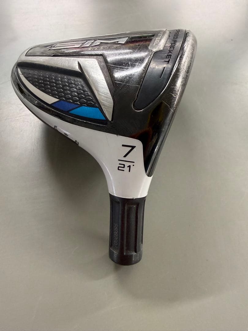 「SIM MAX 7W ヘッド単品 21° ヘッドカバー付 テーラーメイド」