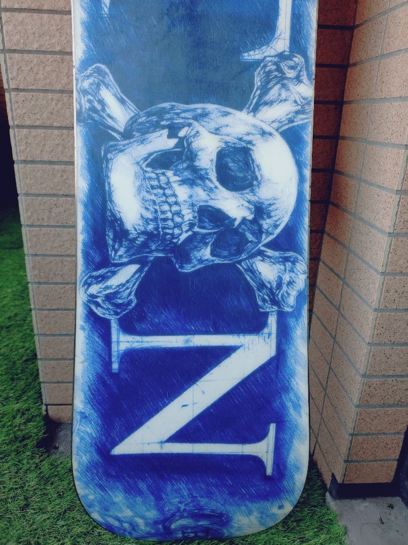 希少モデル　スカル　Burton バートン　スノーボード　154