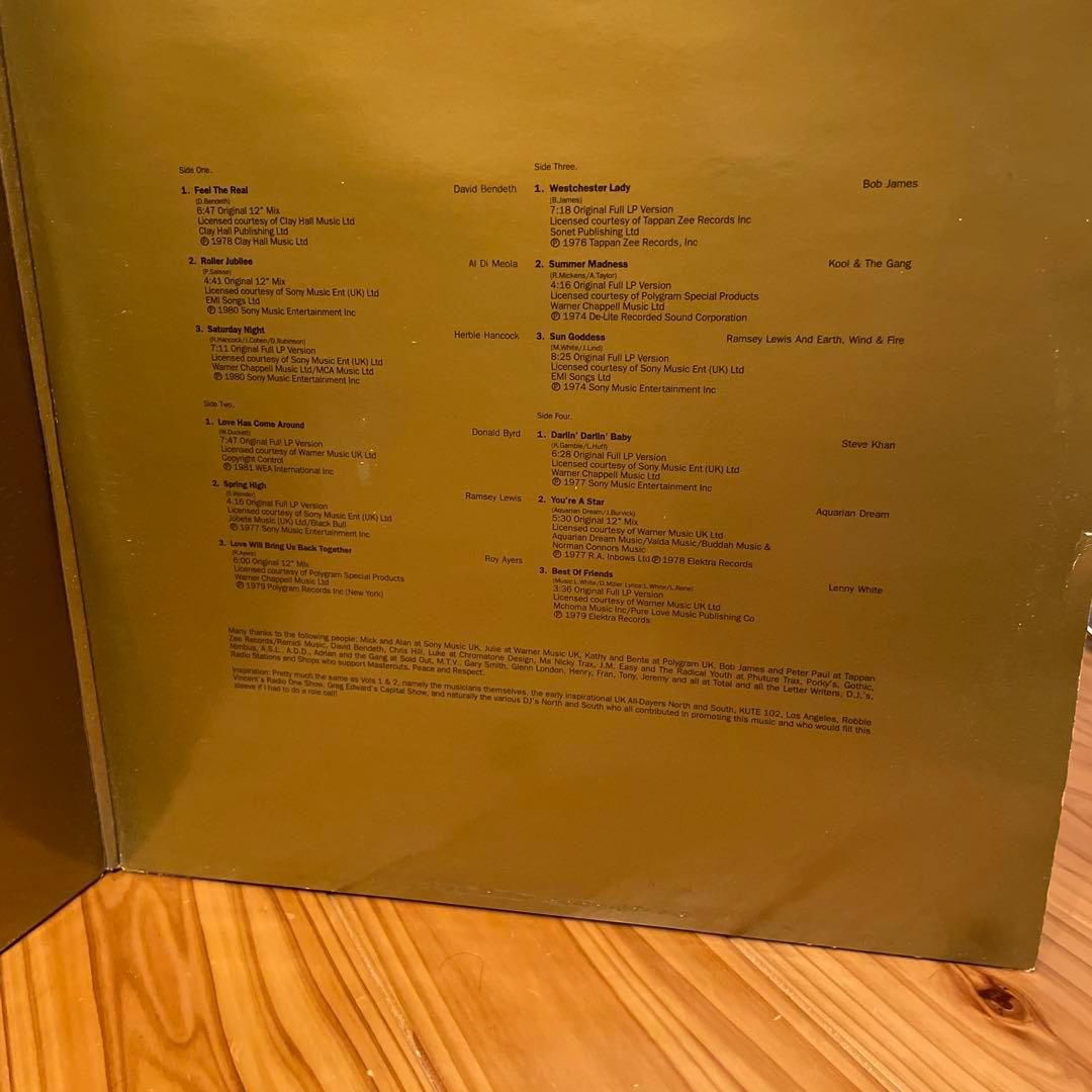 Classic Funk, Classic juzz funk のvinyl4枚