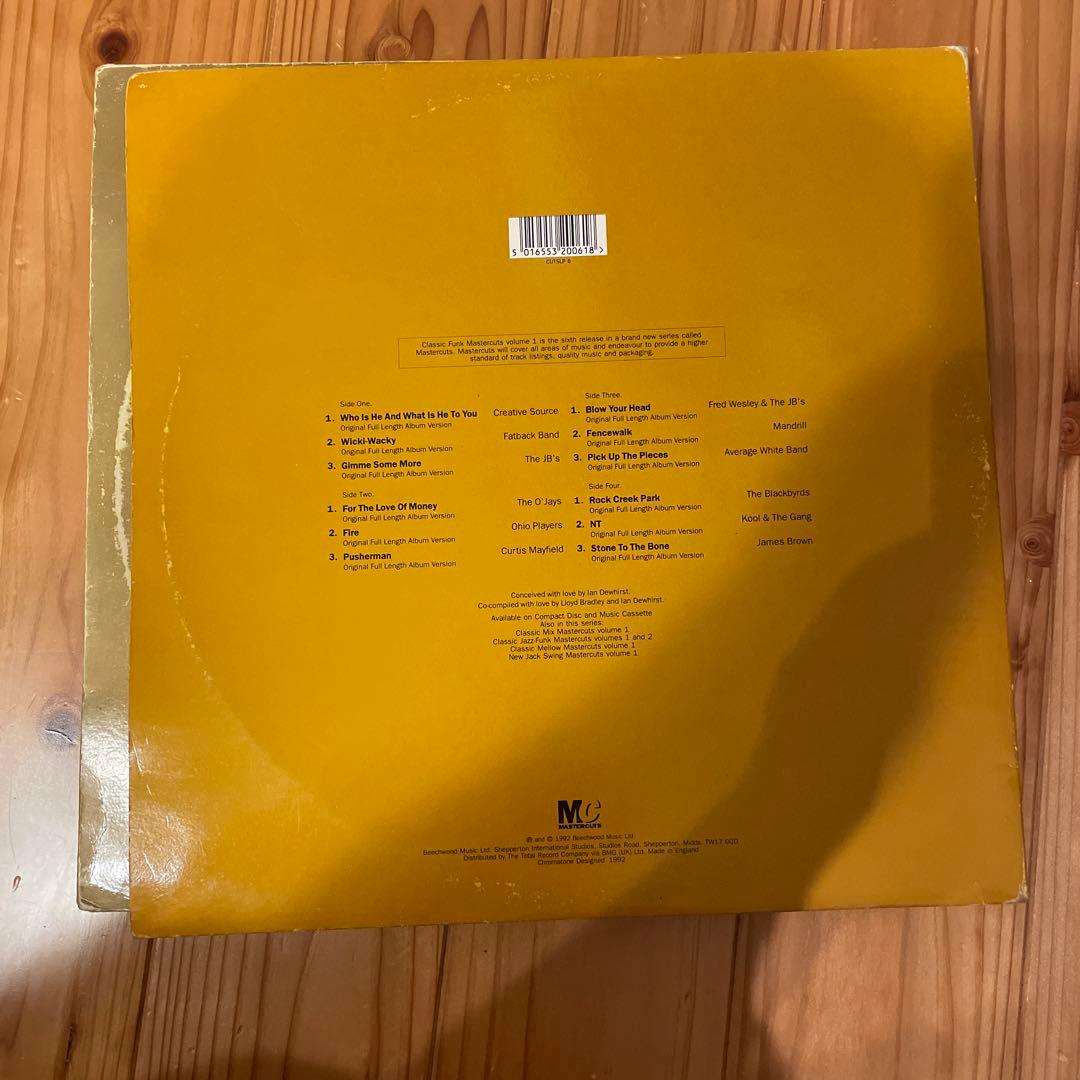 Classic Funk, Classic juzz funk のvinyl4枚