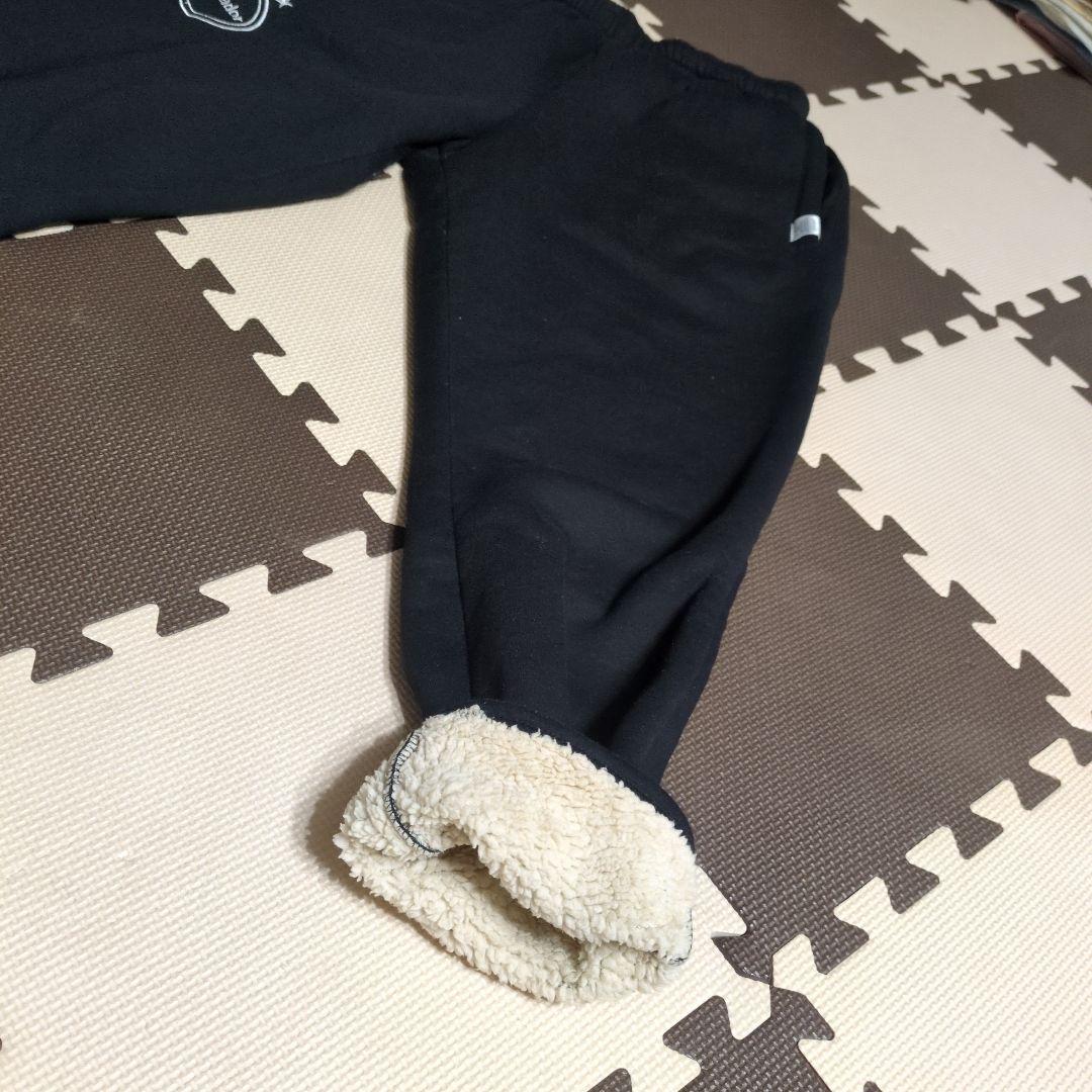 【美品】【goleador】 フード付き　ボアスウェット ジャージ上下セット М