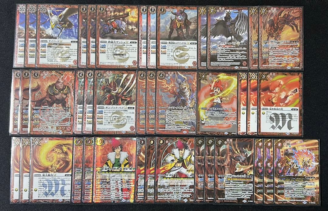 バトスピ　デッキ5個　差し替えカード＋スリーブ付　セット　まとめ売り