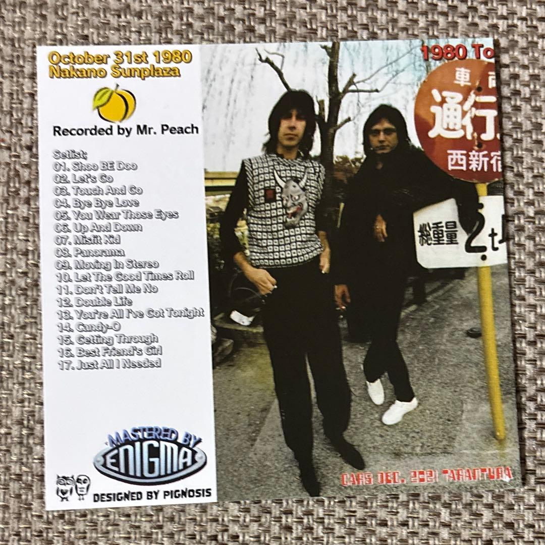 Cars / 1980年日本公演