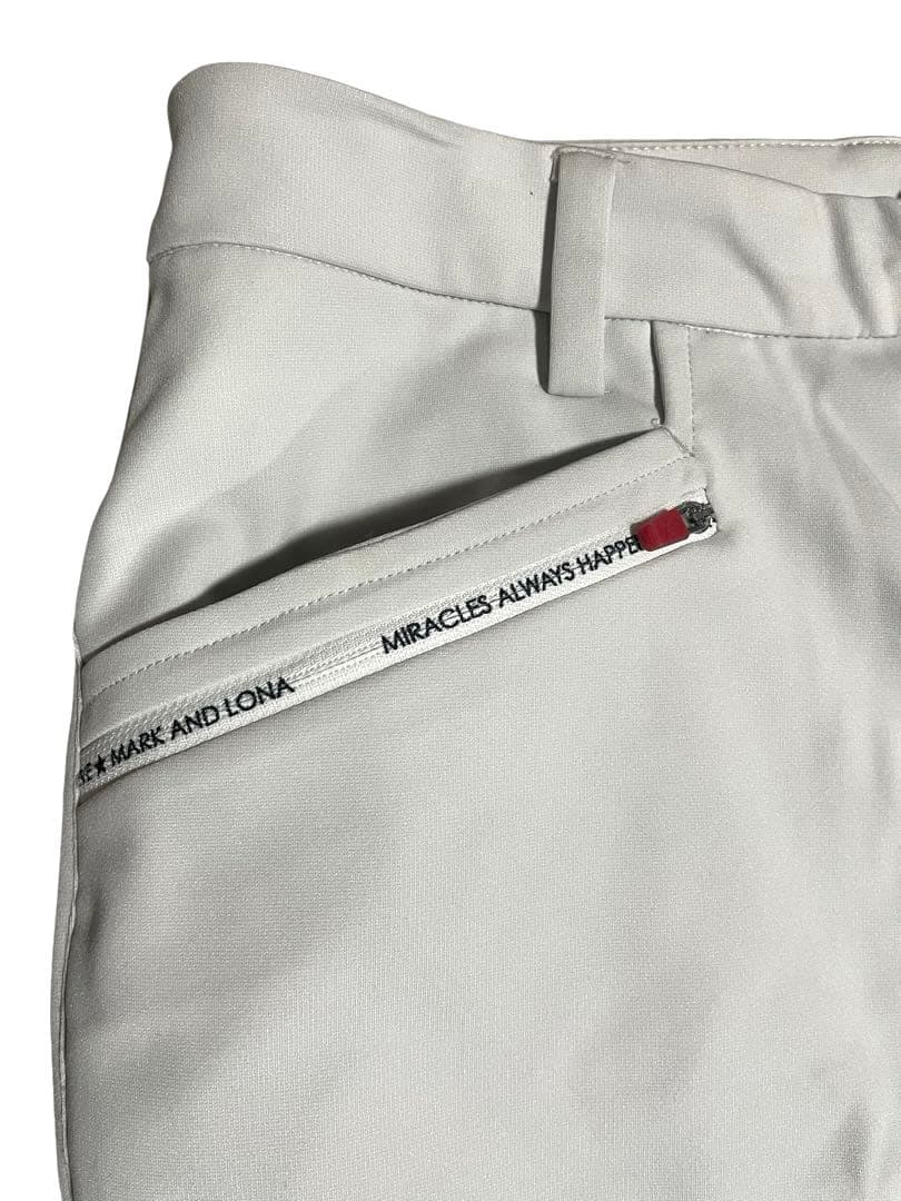 ✴︎新品✴︎ MARK & LONA ライトグレーストレッチメンズ 48(Ｌ) 伸縮