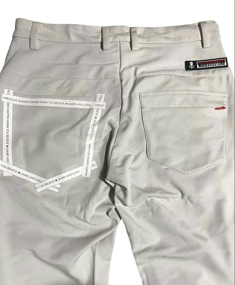 ✴︎新品✴︎ MARK & LONA ライトグレーストレッチメンズ 48(Ｌ) 伸縮