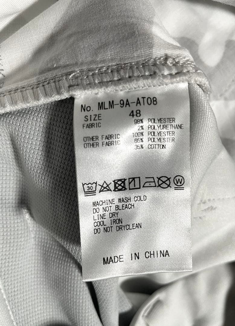 ✴︎新品✴︎ MARK & LONA ライトグレーストレッチメンズ 48(Ｌ) 伸縮