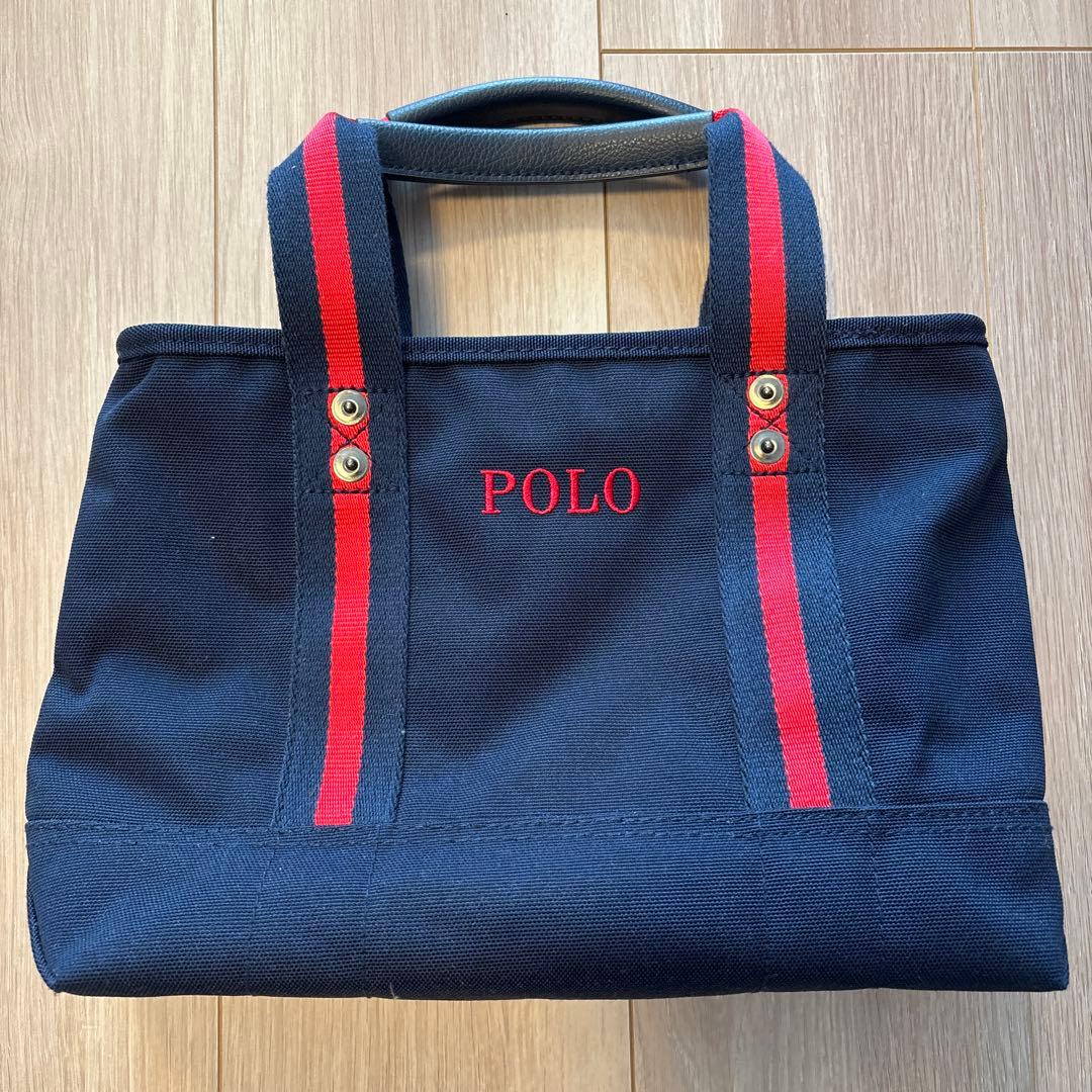 【※かえる】POLO ネイビー ゴルフバッグ