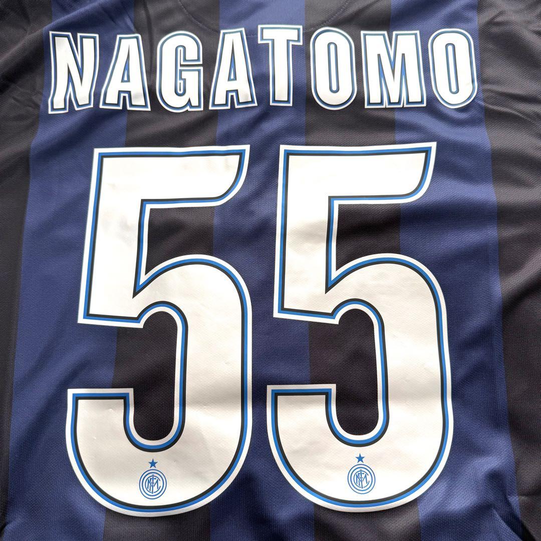 【新品】タグ付き インテル 長友佑都 ホーム オーセンティック ユニフォーム L