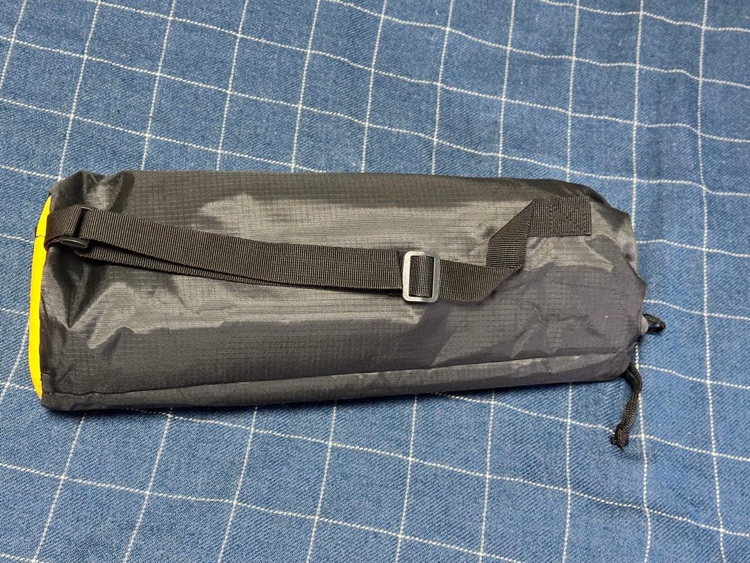 THE NORTH FACE 折りたたみアウトドアテーブル イエロー 収納袋付き