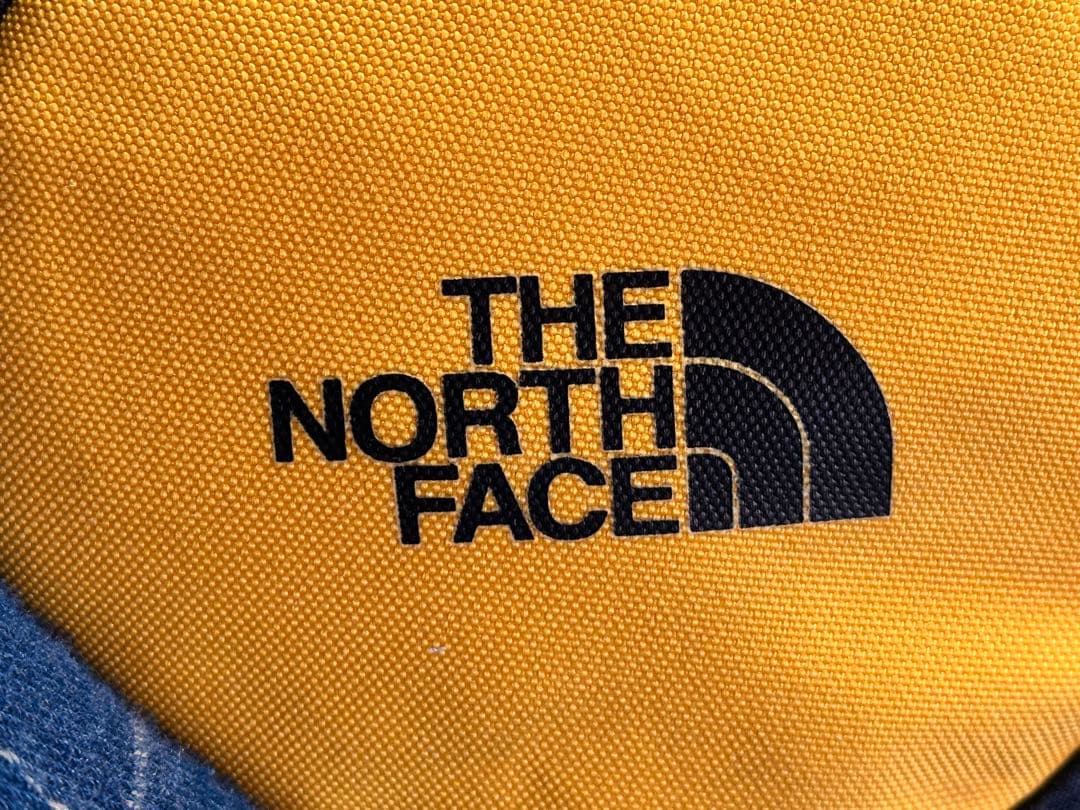 THE NORTH FACE 折りたたみアウトドアテーブル イエロー 収納袋付き