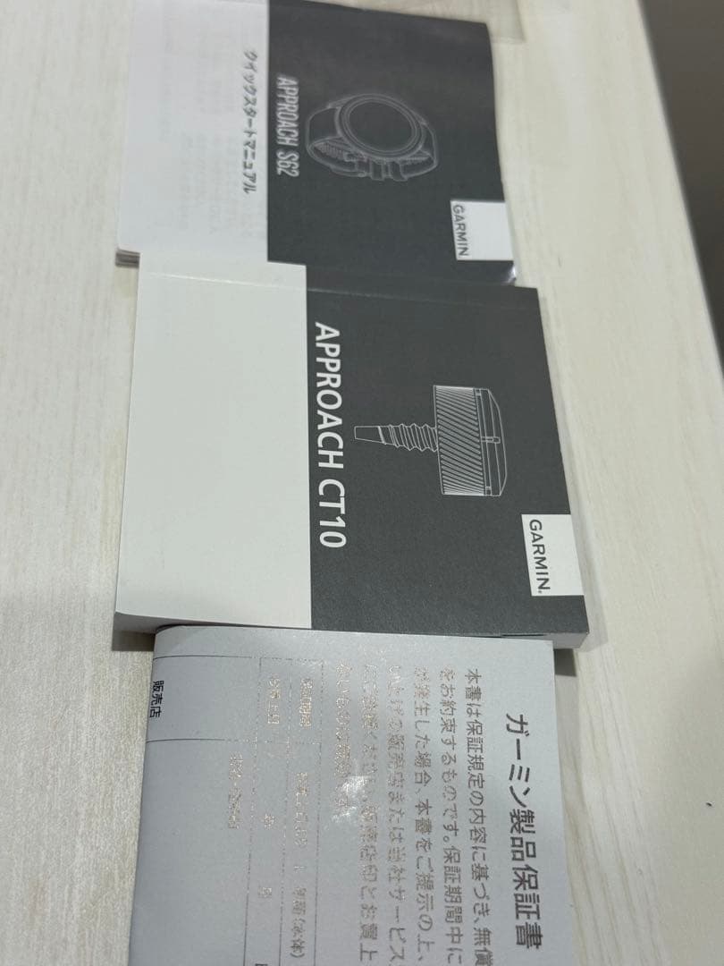 GARMIN APPROACH S62 GPSゴルフウォッチ　センサー未使用