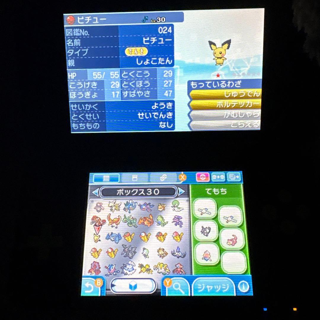 た*う様 【ケース付き】配布ポケモン多数所持　ポケットモンスター ムーン