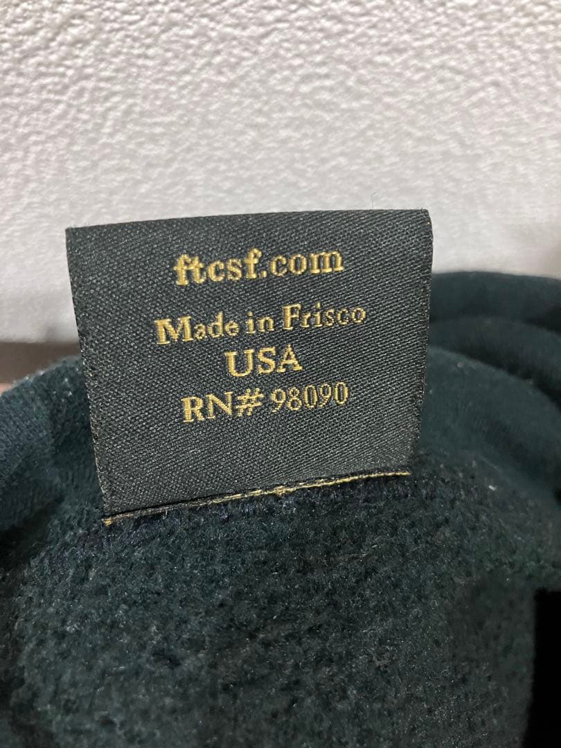 FTC ブラック フーディ