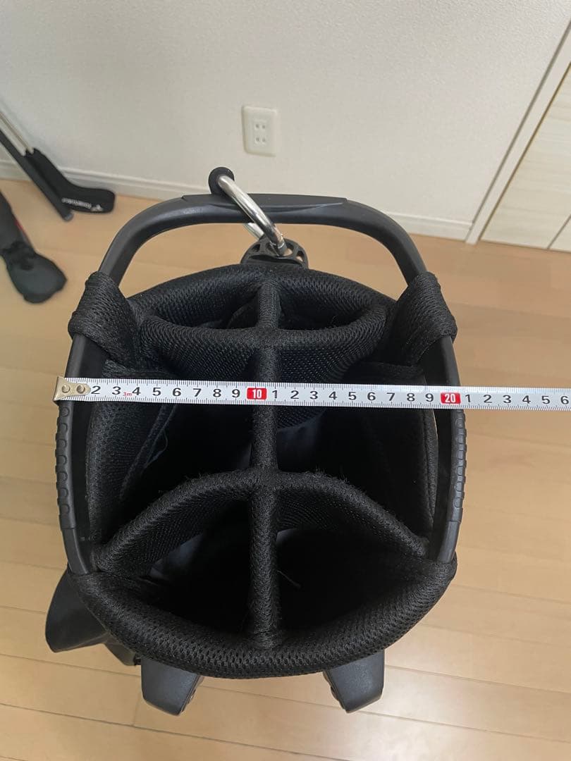 New Balance スタンドゴルフバッグ ブラック