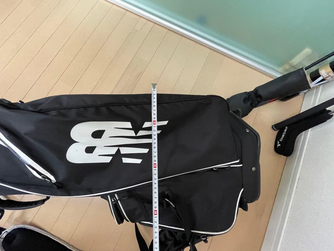 New Balance スタンドゴルフバッグ ブラック