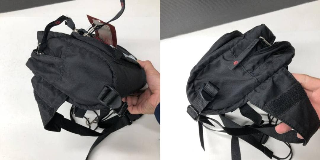 デッドストック 90s ANDORRA ジャックウルフスキン サイクルバッグ