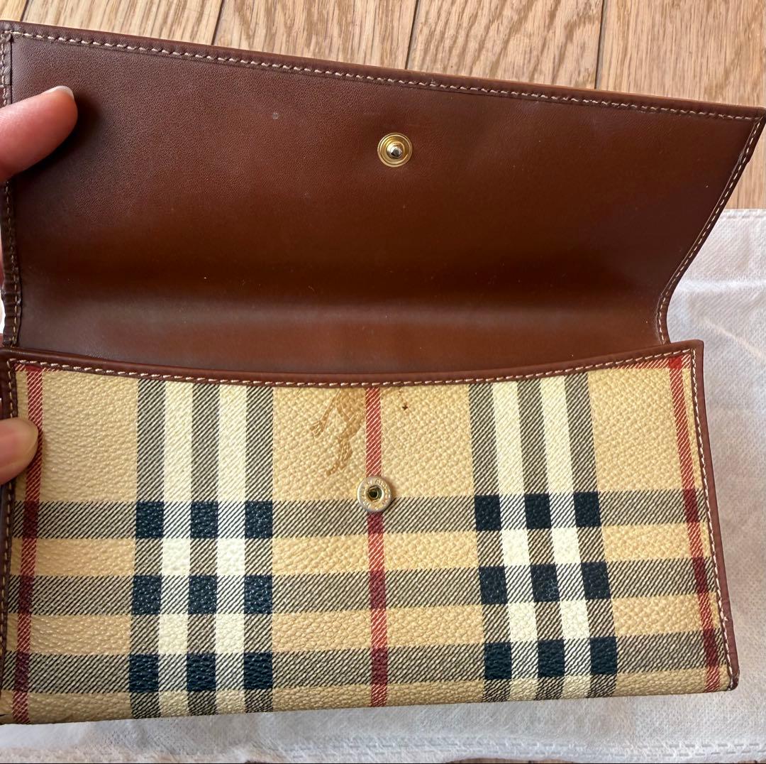 美品　Burberry vintage カバンとお財布のセット