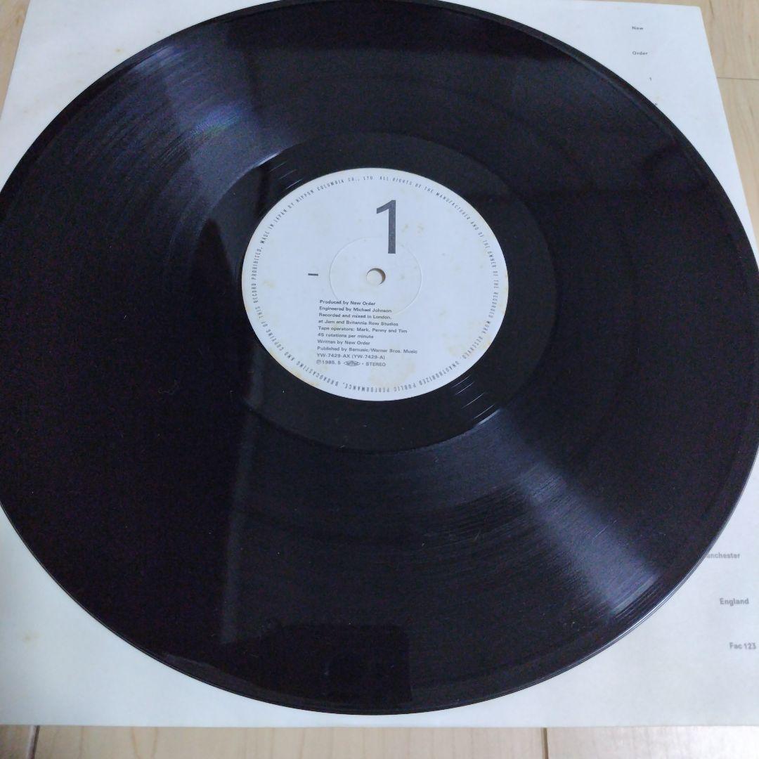 【帯付国内盤】ニュー・オーダー / パーフェクト・キッス　12インチレコード