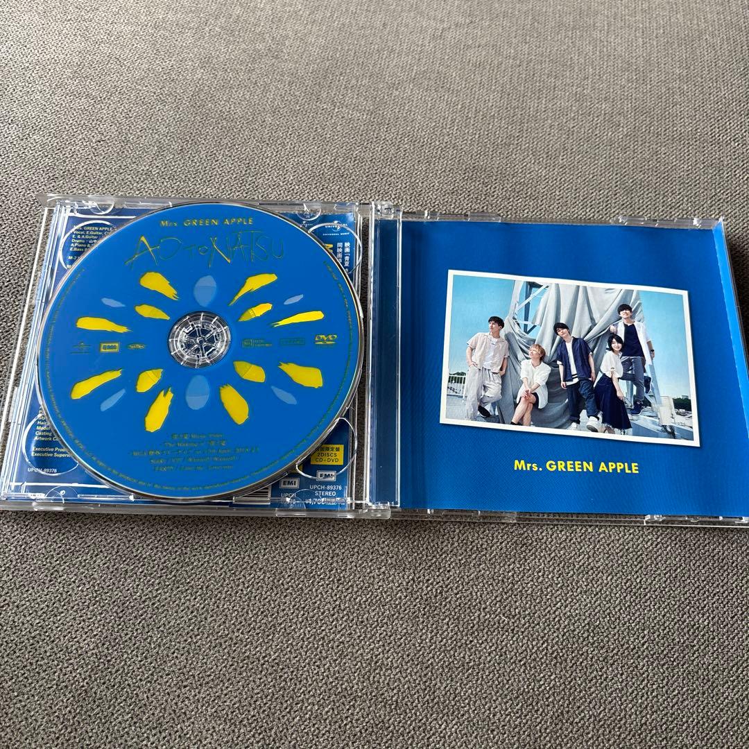 Mrs. GREEN APPLE 青と夏　初回限定版