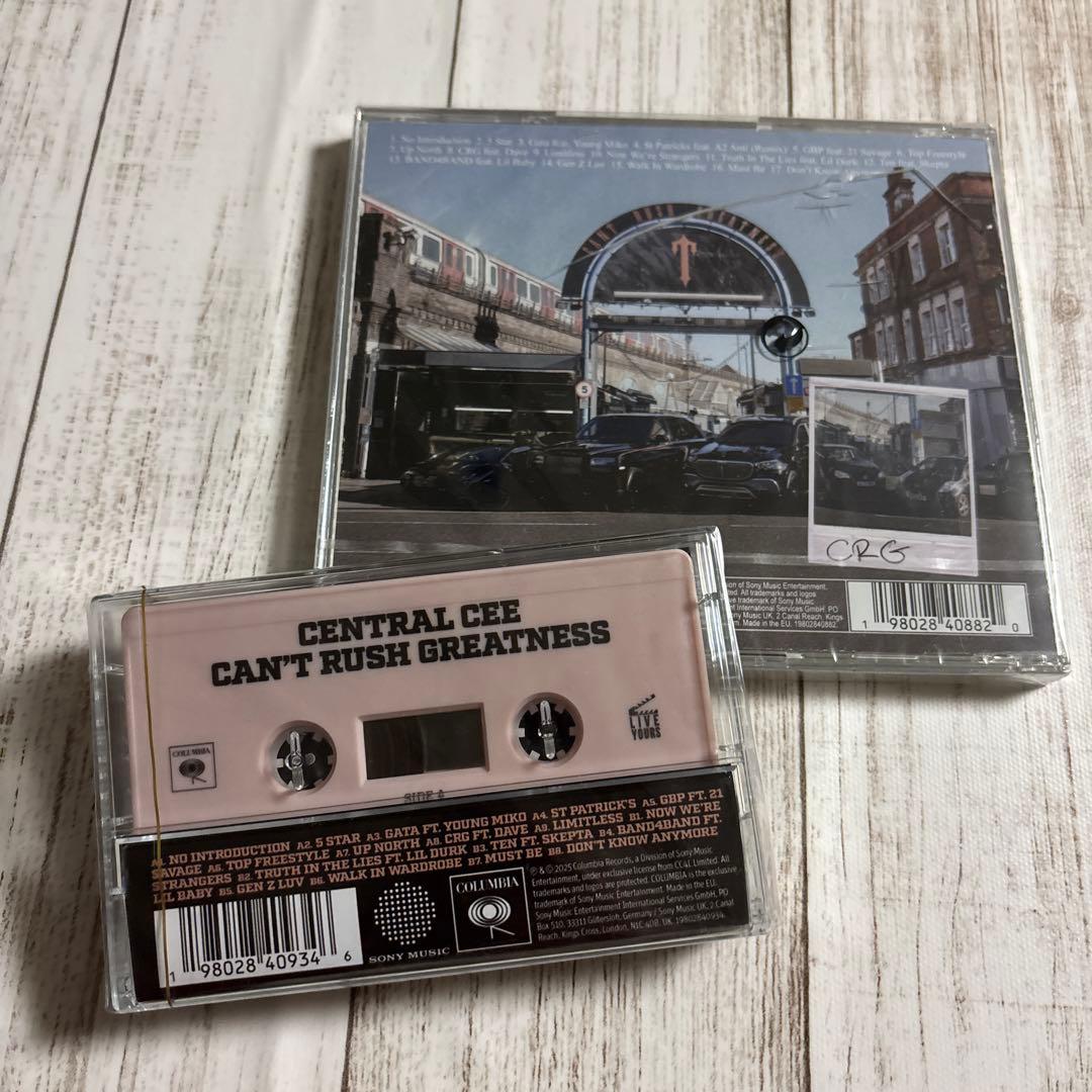 central cee セントラルシー　CD カセット