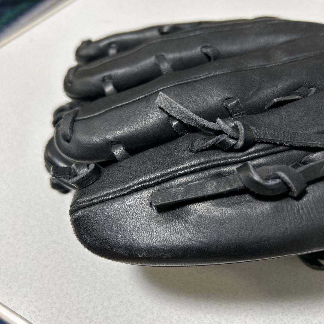 ブラック 硬式グローブ　ジュニア用