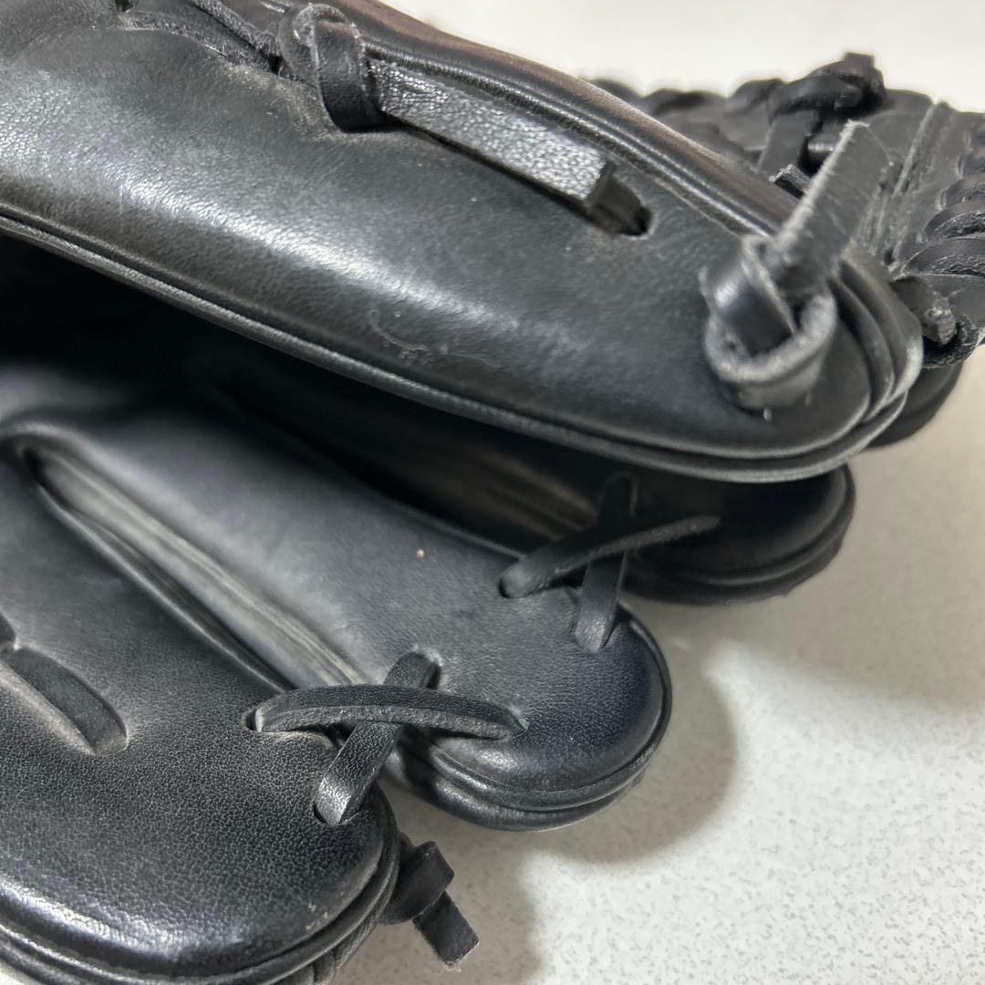 ブラック 硬式グローブ　ジュニア用