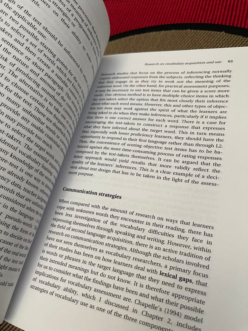 洋書 Assessing Vocabulary by John Read