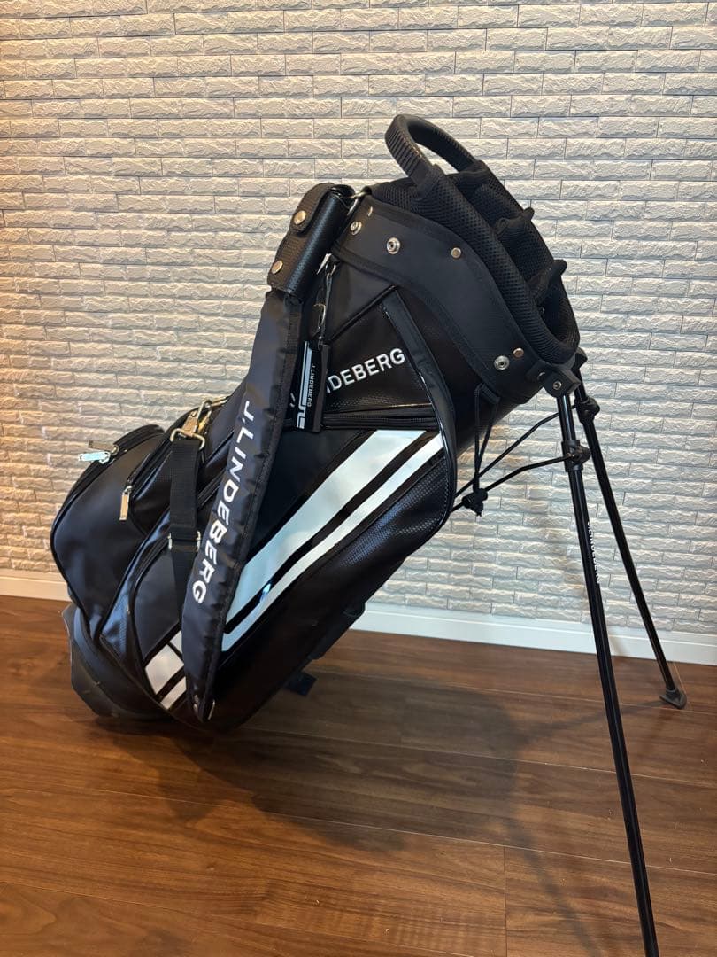 J.LINDEBERG ゴルフキャディバッグ 黒