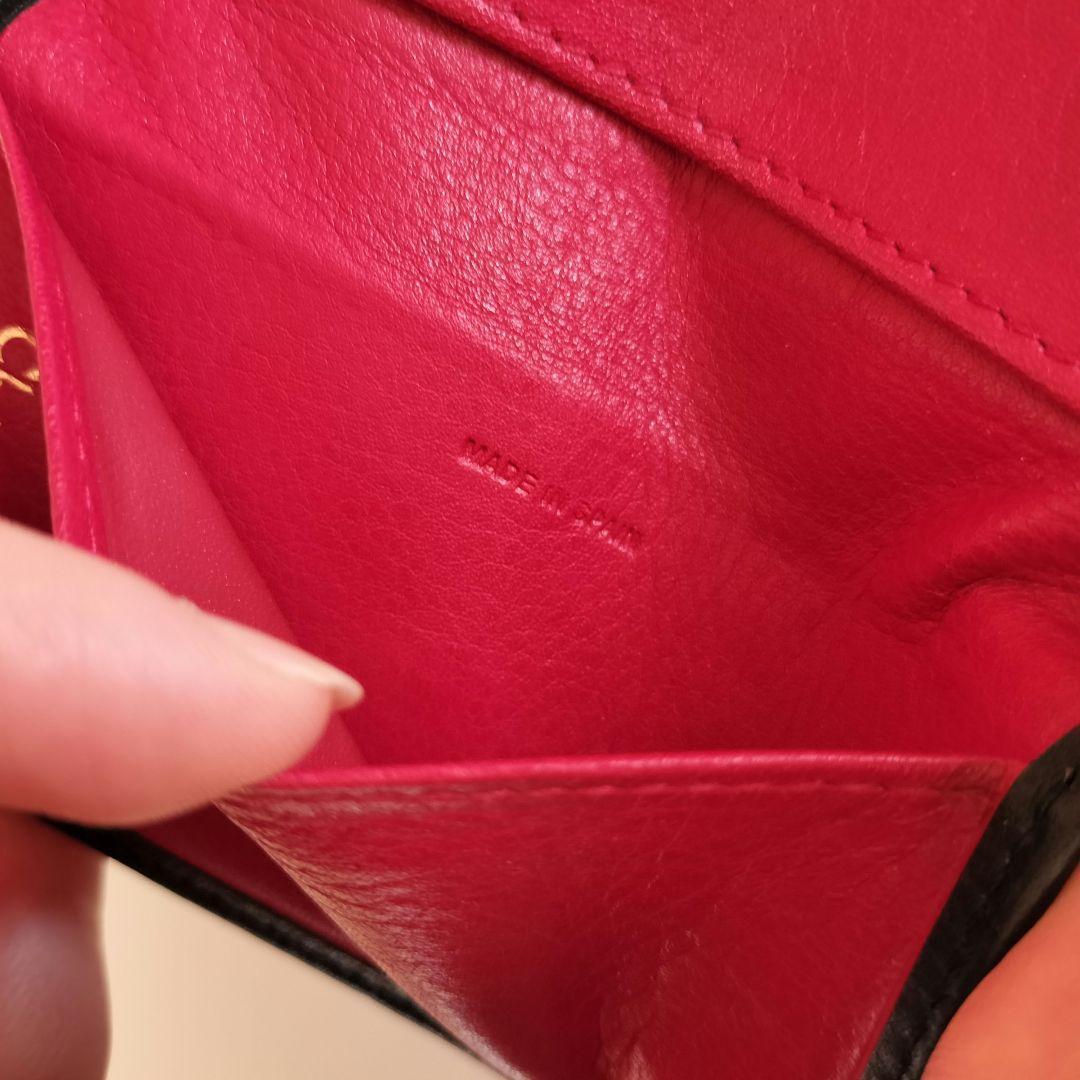 ディオール キーケース 6連 CD ロゴ ネイビー チャーム 紺 赤