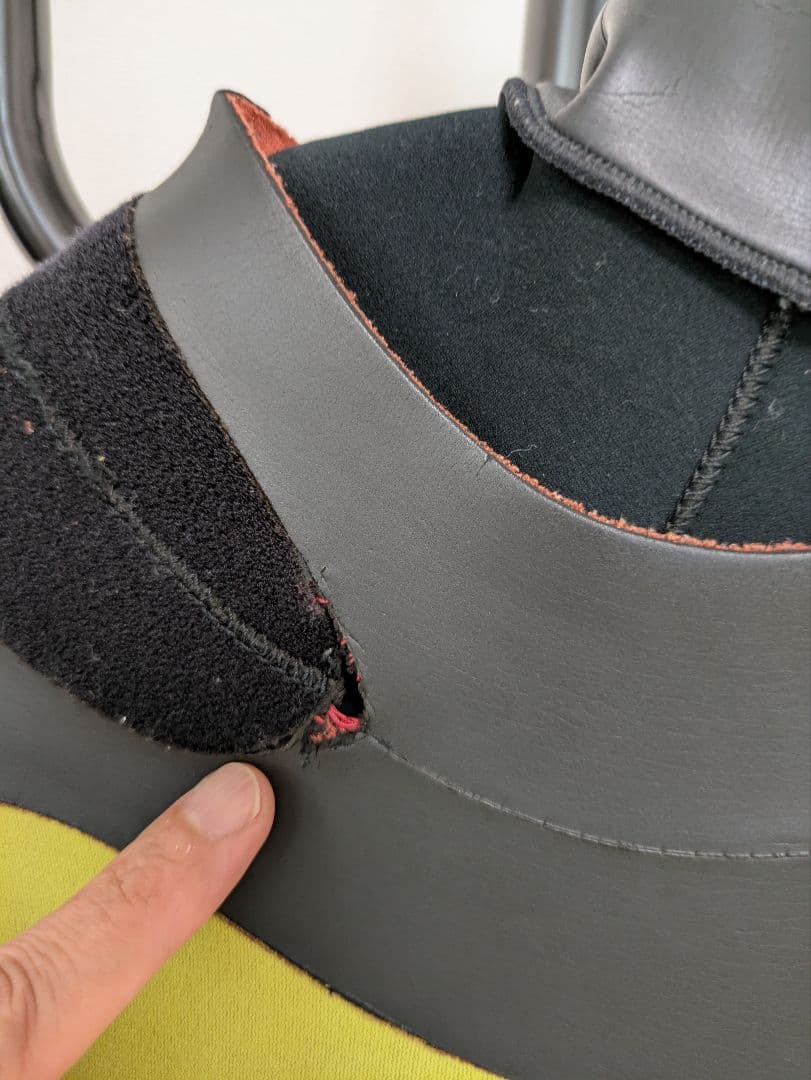 RASH フルスーツ 黒/黄色 3mm