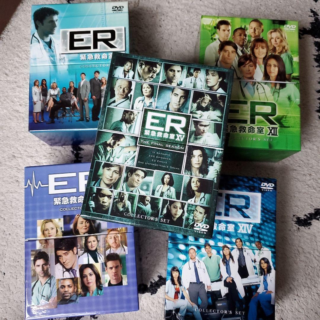 ER 緊急救命室 DVD 全15シーズン コンプリート DVDボックスセット