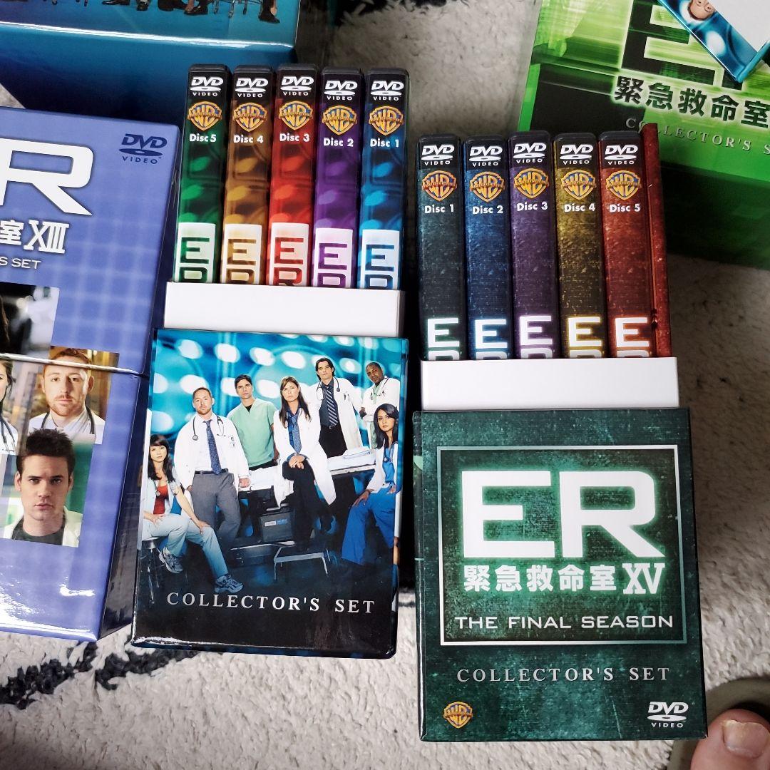 ER 緊急救命室 DVD 全15シーズン コンプリート DVDボックスセット